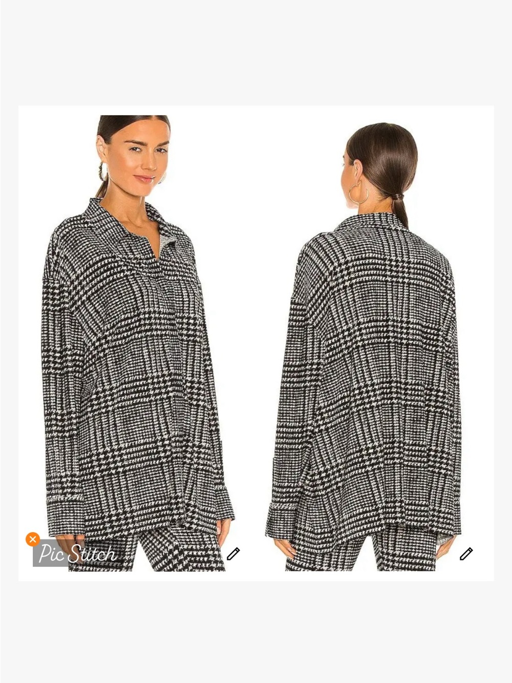Norma Kamali Oversized Boyfriend NK Shirt